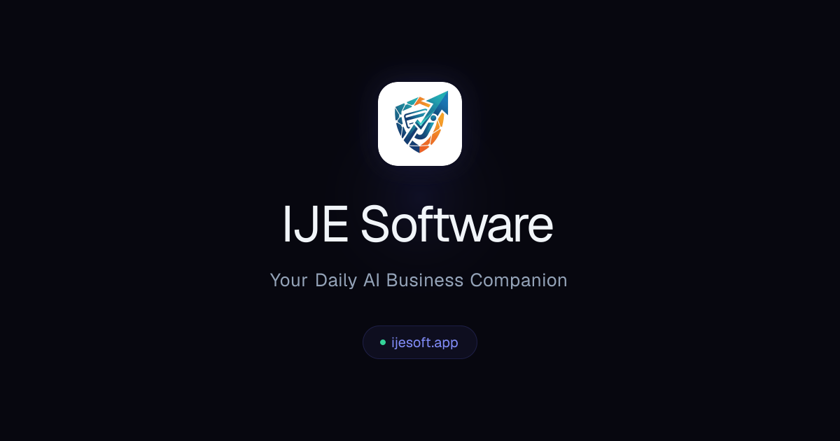 IJE Software — Business Companion
